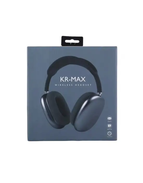 Kr Max Bt Kablosuz Kulaklık - Siyah