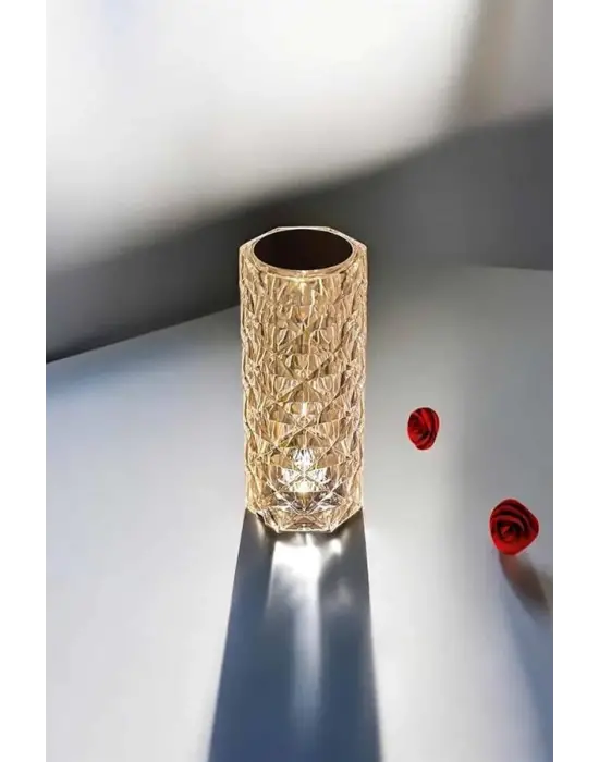 Kristal Dokunmatik Ve Kumandalı Masa Ve Gece Lambası