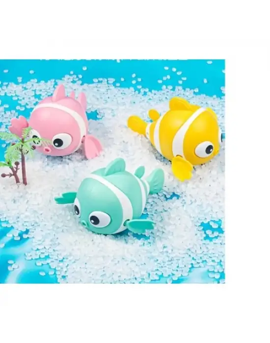 Kurmalı Balık Bebek Banyo Oyuncağı