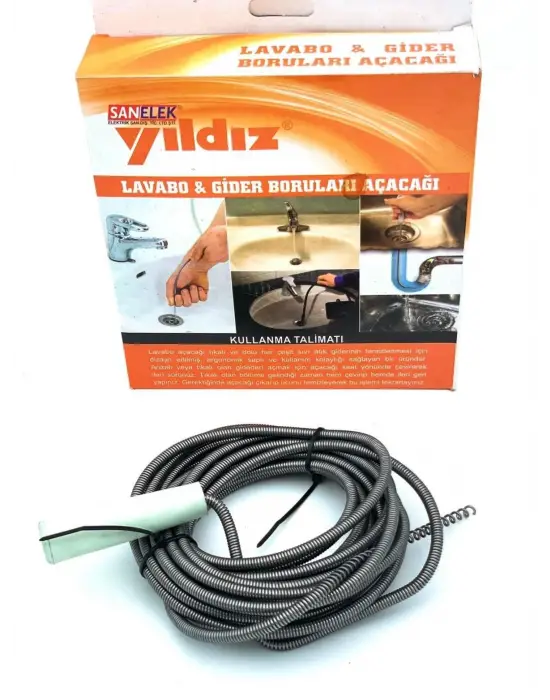 Lavabo Ve Gider Boru Açacağı (3 Metre)