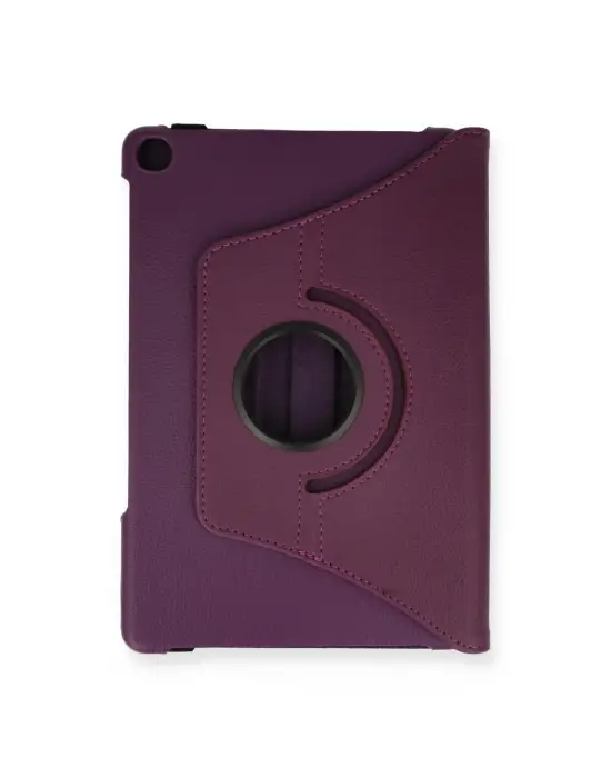 Lenovo Tab M10 Tb328fu Kılıf 360 Tablet Deri Kılıf - Mürdüm