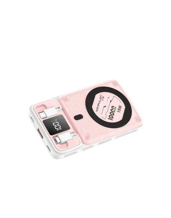 M25w 10.000 Mah 20w Pd Magsafe Powerbank - Pembe