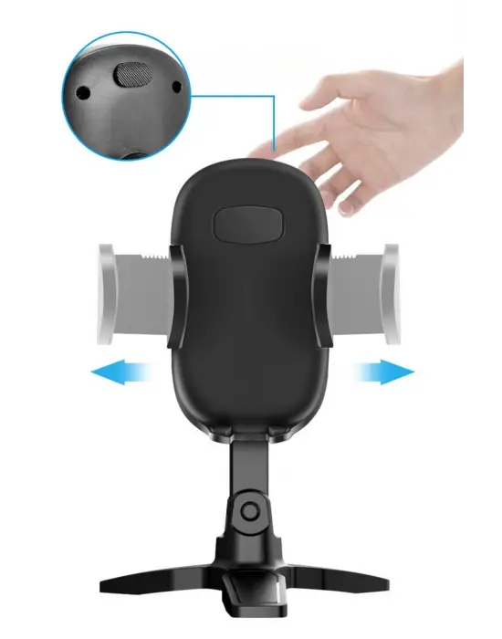 Masaüstü Telefon Standı 360 Derece Dönebilen Başlıklı Ayaklı Telefon Tripodu