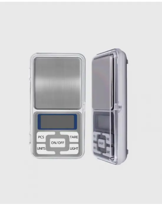 Mavi Işıklı Lcd Ekranlı Hassas Tartı Terazisi
