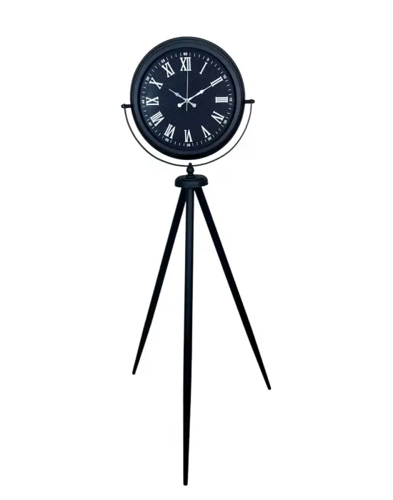 Midnight Black Tripod Ayaklı Saat