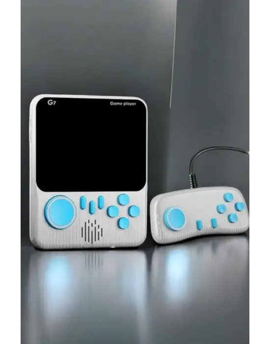 Mini Atari El Atarisi 3.5 İnç Ekran Çift Konsol 666 Adet Retro Oyun Gameboy El Atarisi