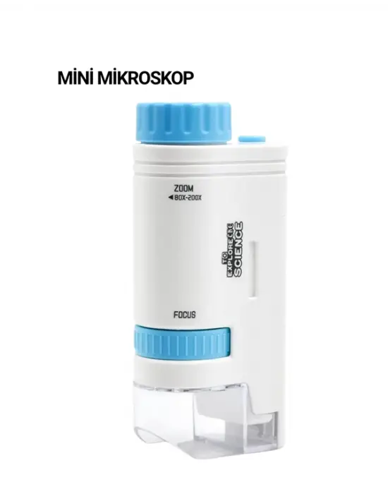 Mini Çocuk Mikroskobu