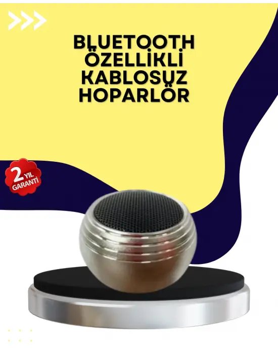 Mini Kablosuz Hoparlör Derin Bas Tws Bağlantı Şarjlı Model