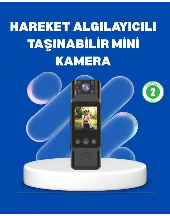 Mini Kamera 1080p Full Hd Döner Lens Taşınabilir