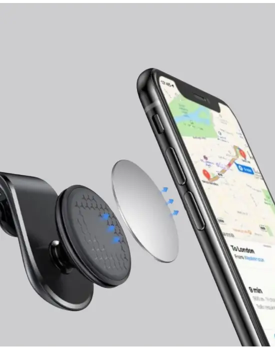 Mini Manyetikli Araç Telefon Tutucu