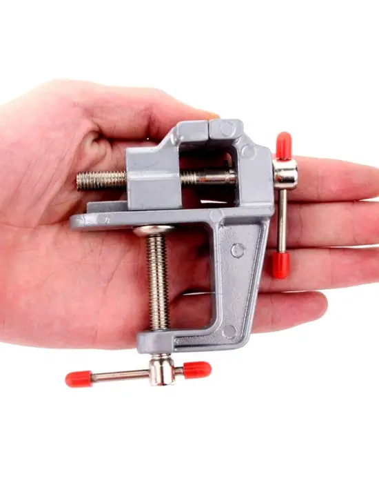 Mini Masa Tezgah Hobi Mengenesi Sabitleme Sıkıştırma Aparat 30mm