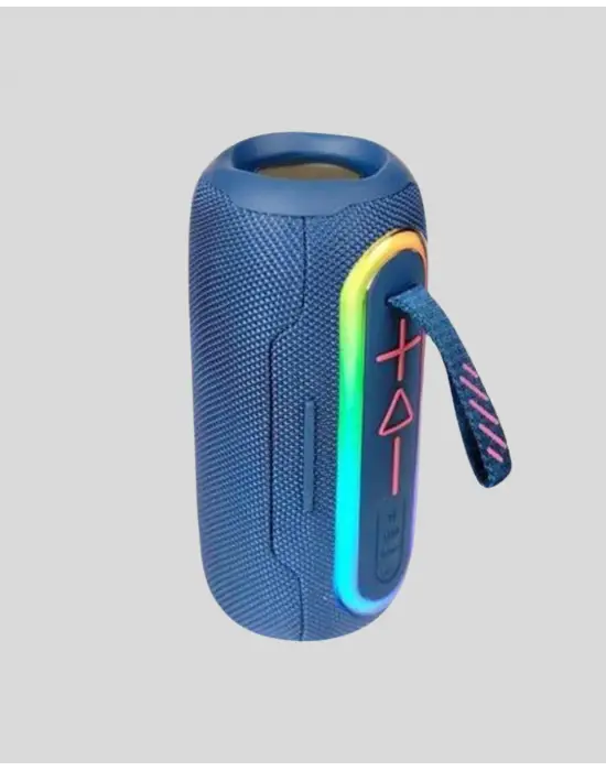 Mini Mavi Bluetooth Hoparlör Şık Görünüm Ve Taşınabilir Güçlü Ses