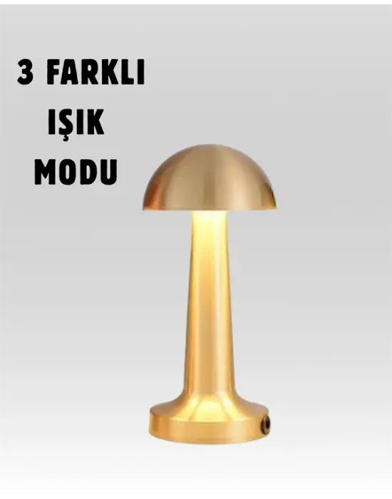 Modern Tasarım Şarjlı Masa Lambası – 1800 Mah Batarya