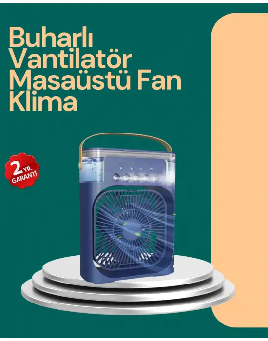 Modern Tasarımlı Kompakt Ve Güçlü Hava Üfleyen Fan