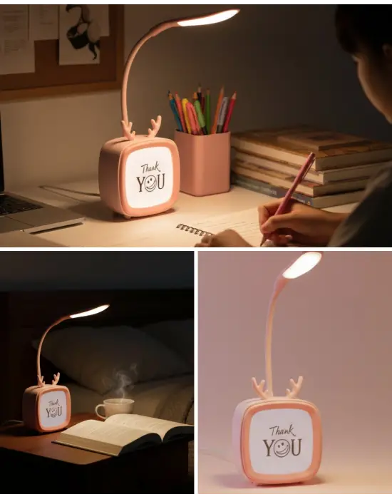 Modern Tasarımlı Şarj Edilebilir Led Gece Lambası