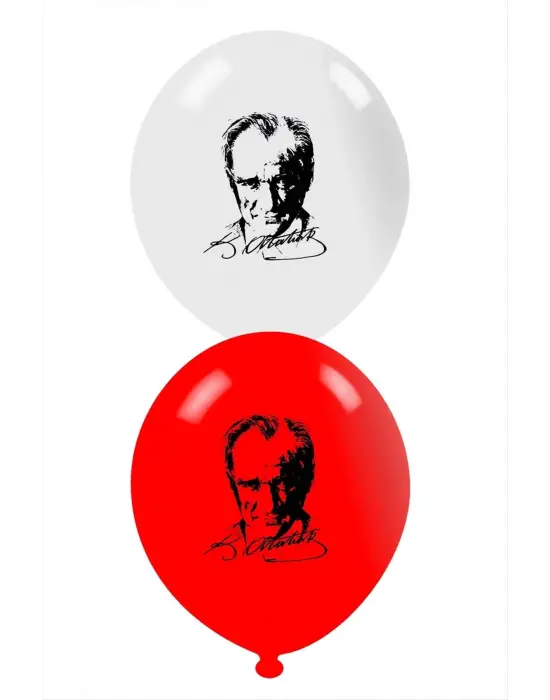 Mustafa Kemal Atatürk Balon 100 Adet