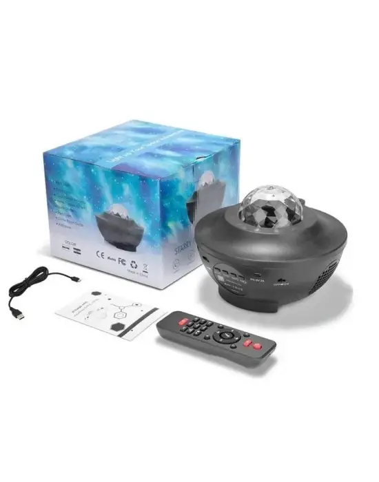 Müzikli, Bluetooth Bağlantılı, Işık Küresi