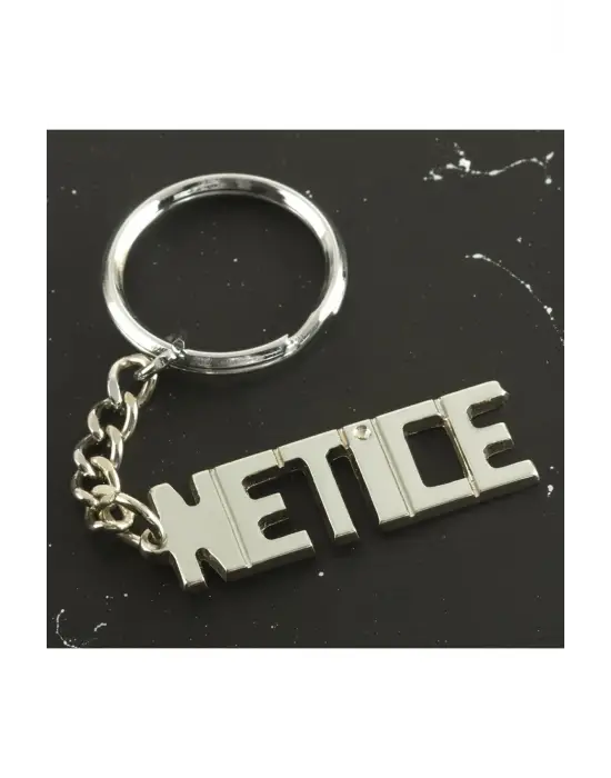 Netice İsimli Anahtarlık