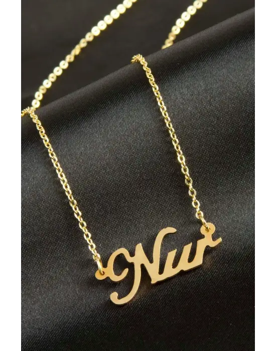 Nur İsimli Kolye (Kişiye Özel)