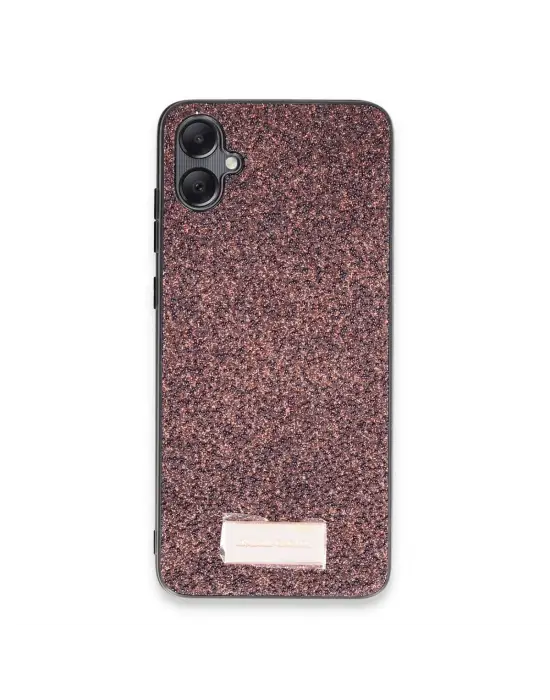 Onegif Samsung Galaxy A05 Bright Simli Kapak - Derin Mor