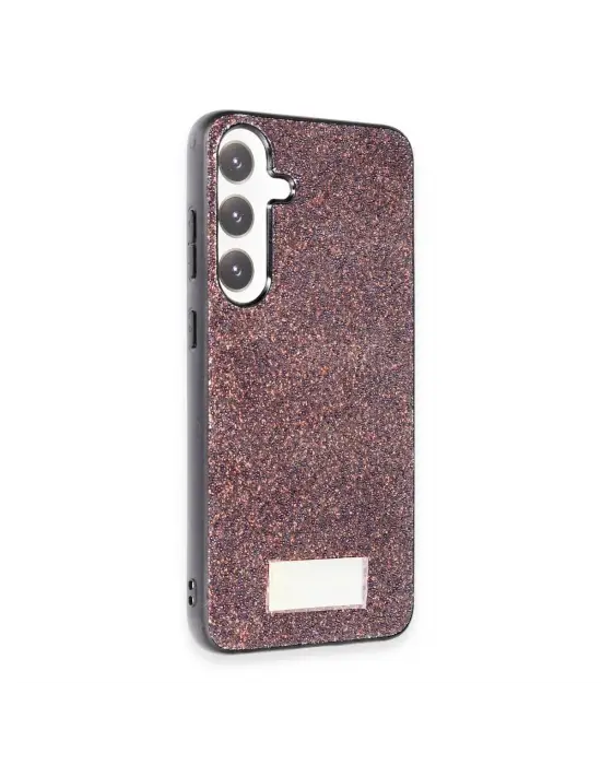 Onegif Samsung Galaxy A05s Bright Simli Kapak - Derin Mor