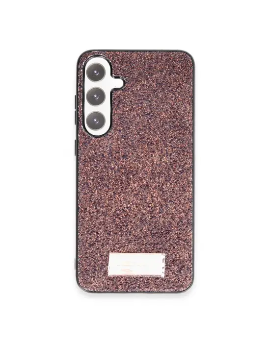 Onegif Samsung Galaxy A55 5g Bright Simli Kapak - Derin Mor