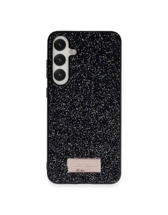 Onegif Samsung Galaxy A55 5g Bright Simli Kapak - Siyah