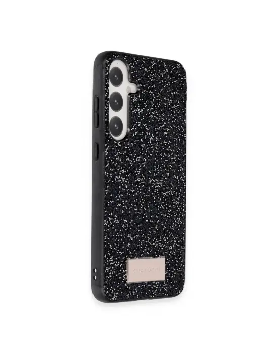 Onegif Samsung Galaxy A55 5g Bright Simli Kapak - Siyah