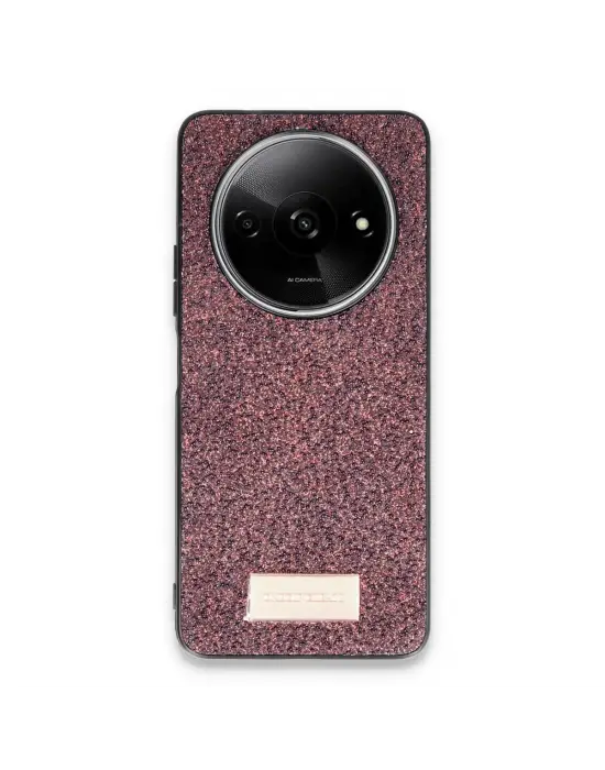 Onegif Xiaomi Redmi A3 4g Bright Simli Kapak - Derin Mor