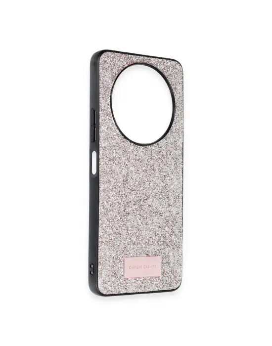Onegif Xiaomi Redmi A3 4g Bright Simli Kapak - Gold