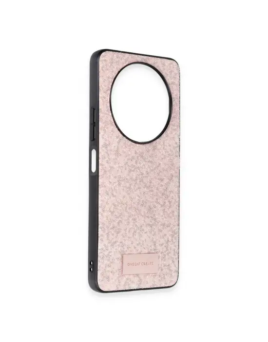 Onegif Xiaomi Redmi A3 4g Bright Simli Kapak - Pembe