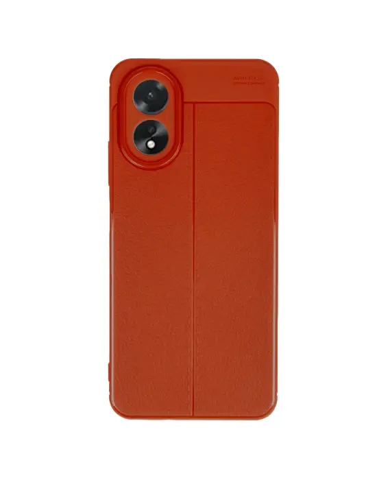 Oppo A38 Kılıf Auto Focus Kapak - Kırmızı