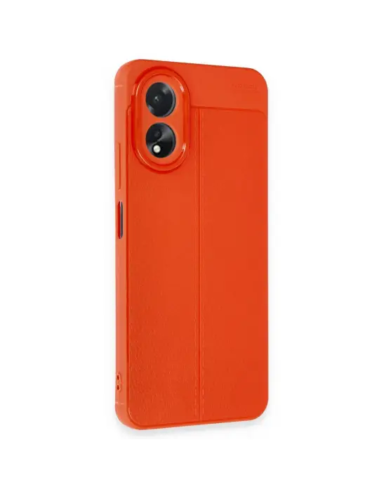 Oppo A38 Kılıf Auto Focus Kapak - Kırmızı