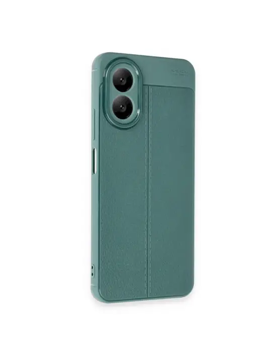 Oppo A38 Kılıf Auto Focus Kapak - Koyu Yeşil