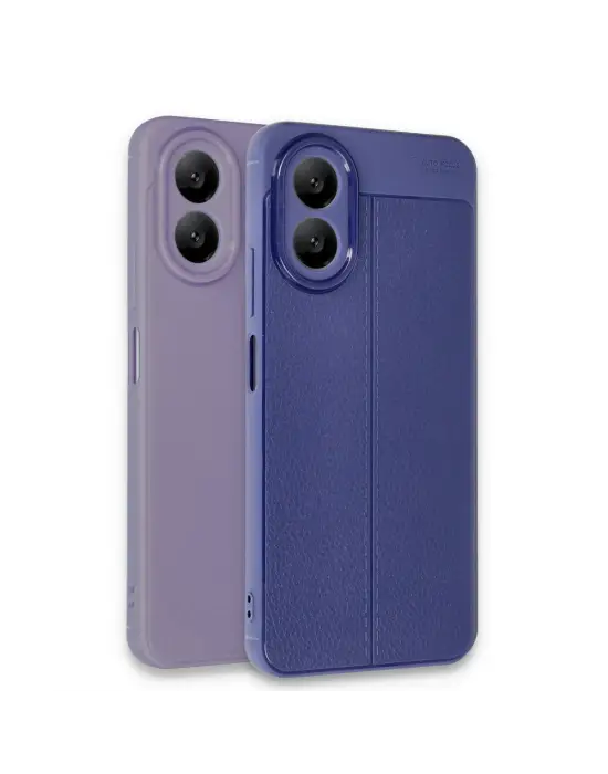 Oppo A38 Kılıf Auto Focus Kapak - Lacivert
