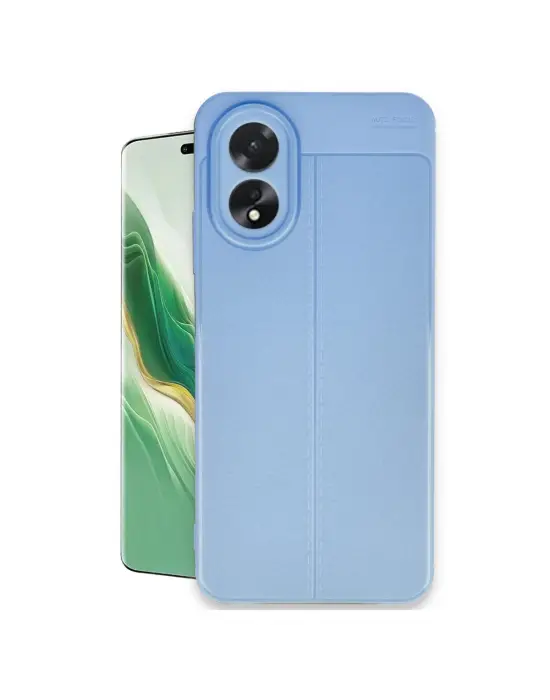 Oppo A38 Kılıf Auto Focus Kapak - Mavi