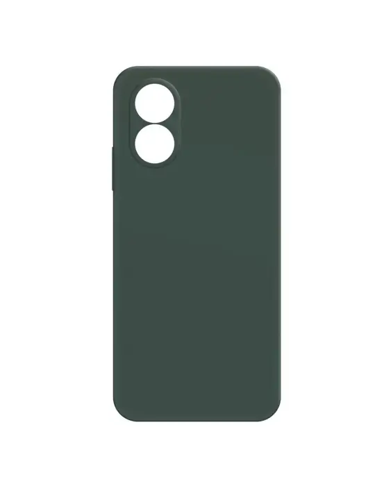 Oppo A38 Kılıf First Silikon - Koyu Yeşil