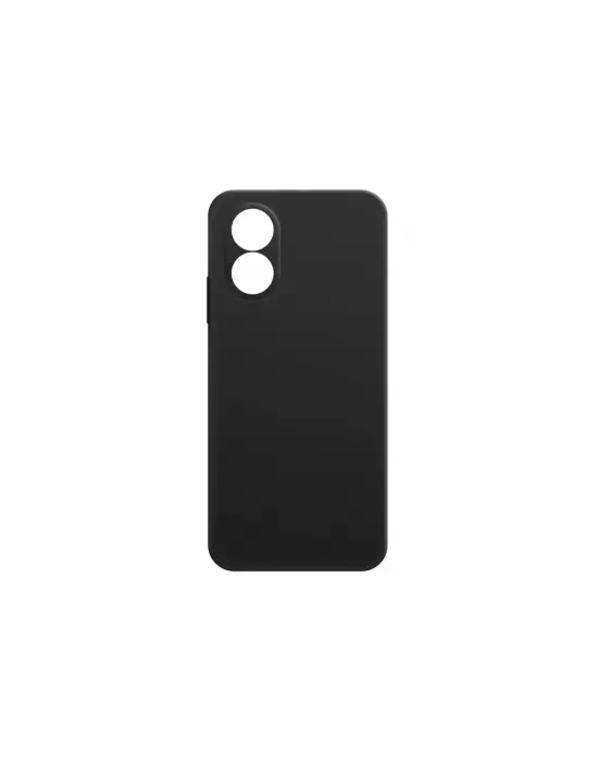 Oppo A38 Kılıf First Silikon - Siyah