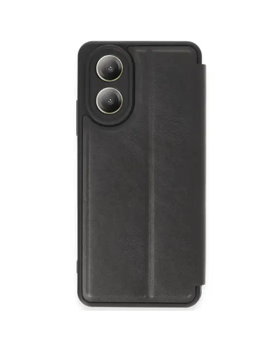 Oppo A38 Kılıf Flip Cover - Siyah