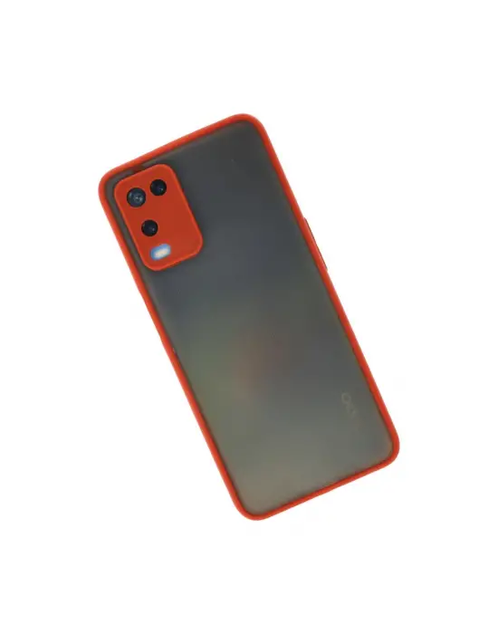Oppo A54 4g Kılıf Montreal Silikon Kapak - Kırmızı