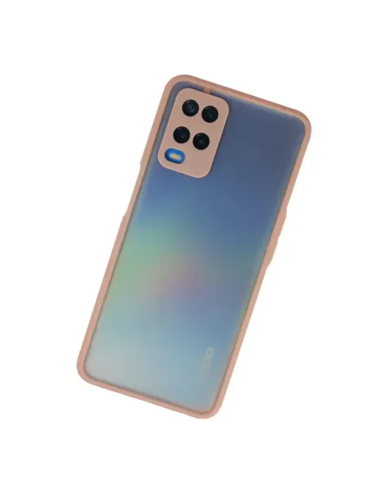 Oppo A54 4g Kılıf Montreal Silikon Kapak - Pembe