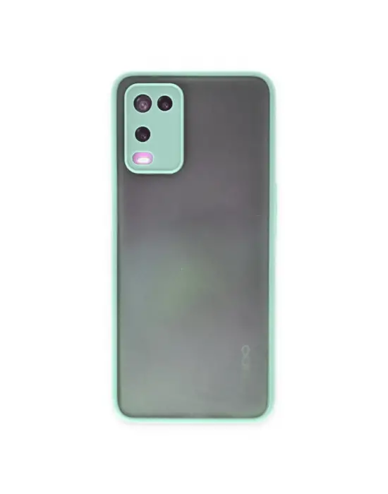 Oppo A54 4g Kılıf Montreal Silikon Kapak - Turkuaz