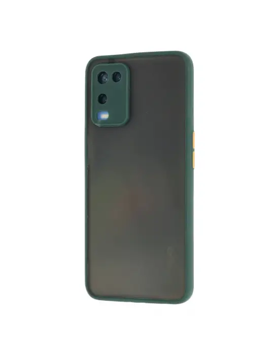 Oppo A54 4g Kılıf Montreal Silikon Kapak - Yeşil