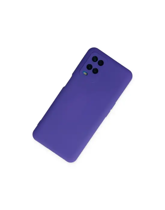 Oppo A54 4g Kılıf Nano İçi Kadife Silikon - Mor