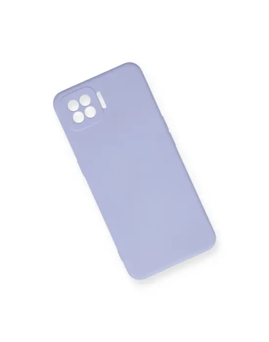 Oppo A73 Kılıf Nano İçi Kadife Silikon - Lila