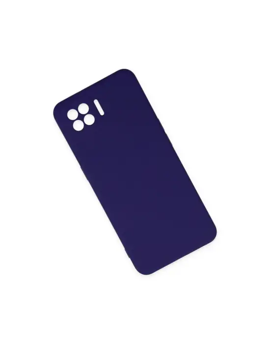 Oppo A73 Kılıf Nano İçi Kadife Silikon - Mor