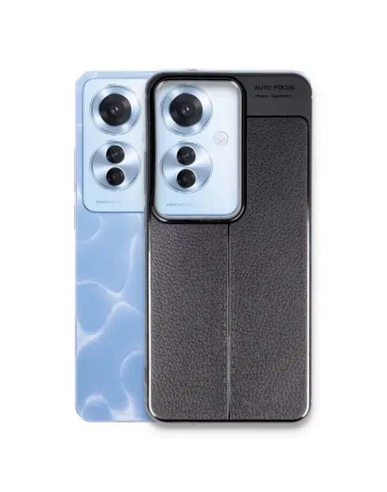 Oppo Reno 11f Kılıf Auto Focus Kapak - Siyah