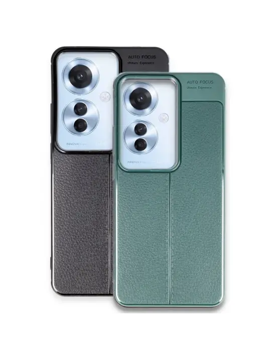 Oppo Reno 11f Kılıf Auto Focus Kapak - Siyah