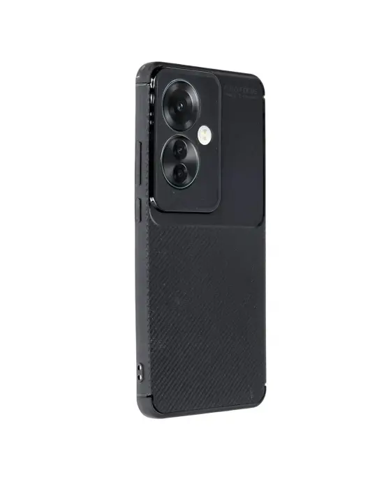 Oppo Reno 11f Kılıf Auto Focus Karbon Kapak - Siyah