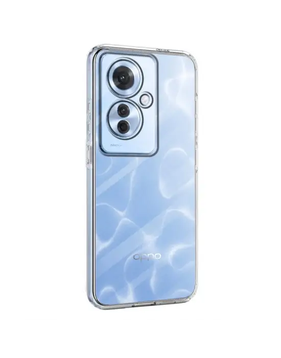 Oppo Reno 11f Kılıf Lüx Şeffaf Silikon